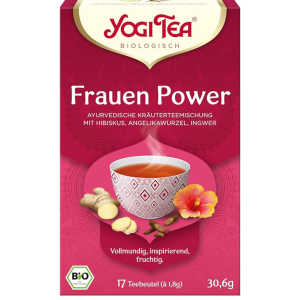 دمنوش گیاهی انرژی‌بخش بانوان یوگی تی Frauen Power