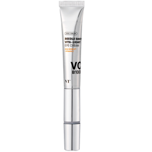 کرم روشن کننده دورچشم برند Vt مدل ریدل شات حاوی ویتامین سی